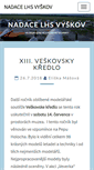Mobile Screenshot of lhs-vyskov.cz